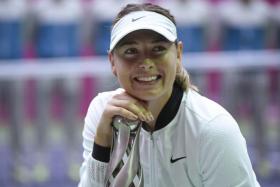 Sharapova wins first title in two years