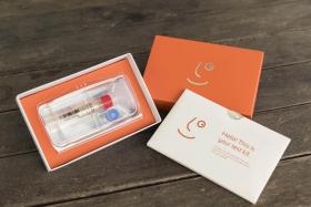 One of the DNA test kits by Imagene Labs.