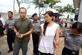 Singaporean, Malaysian journalists get two months' jail in Myanmar