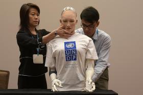 This Saudi &#039;citizen&#039; is a robot working for the UN