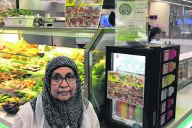Business slow at Westgate stall after confusion over halal status
