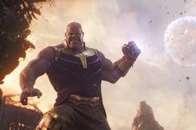 Thanos (Josh Broslin) in Avengers: Infinity War