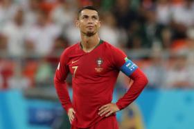 Cristiano Ronaldo missed a penalty in their 1-1 draw with Iran.