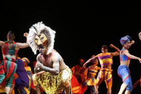 Singaporean helps Lion King animals come alive on stage