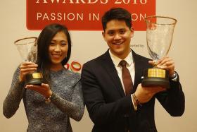 Schooling: Fortunate to win fifth award