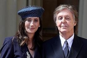 Paul McCartney (with his wife Nancy Shevell) has written a children&#039;s book. 