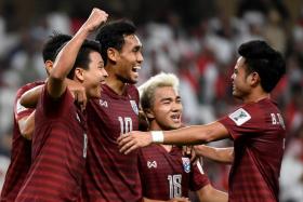 Thailand will face China in the Asian Cup&#039;s Round of 16 on Sunday.