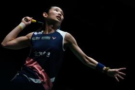 Top seed Tai Tzu-ying will meet second seed Nozomi Okuhara in the Singapore Badminton Open final on Sunday.