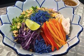 Add colour to your meals with a rainbow grain bowl