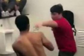 Tampines Secondary students caught sparring in school toilet