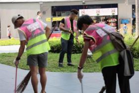 Get caught littering and you could end up not so pretty in pink (and yellow). The National Environment Agency has revamped its Corrective Work Order yellow vests by injecting a dash of luminous pink to make them even more &quot;readily distinguishable&quot; in a bid to deter offenders.  