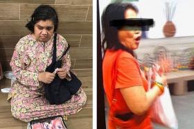 Woman arrested for stealing money from blind tissue seller