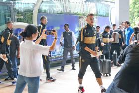 Inter Milan first to arrive for International Champions Cup Singapore