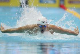 Joseph Schooling will be taking part in his pet event, the 100m butterfly, on Saturday.
