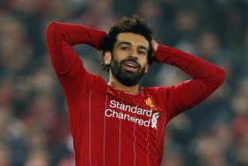 Mohamed Salah is still feeling the effects of the ankle injury suffered during their 2-1 win over Leicester City last month.