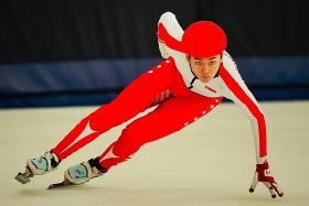 Speed skater Trevor to take another gap year to achieve Olympic dream