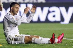 Real Madrid forward Eden Hazard has played only 10 La Liga games since his move from Chelsea last summer.
