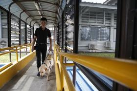 Singaporeans step forward to help the blind adapt to new normal