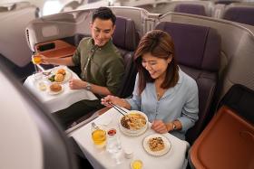 Have a meal in SIA’s A-380 jet for $50