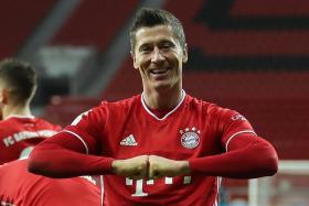 Bayern Munich striker Robert Lewandowski, who was crowned the world’s best at the Fifa Best Awards two days ago, has scored 32 goals this calendar year.