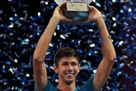 Alexei Popyrin wins Singapore Tennis Open to earn maiden ATP title