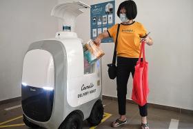Robots to deliver parcels and groceries to Punggol residents