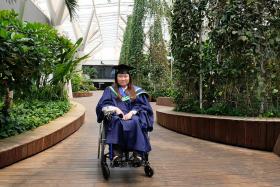 New NTU graduates overcome obstacles to reach greater heights