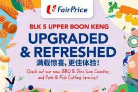 New meat counters, opening specials at FairPrice Upper Boon Keng
