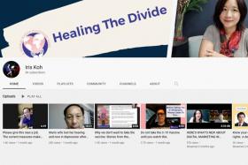 The Ministry of Health said yesterday that Ms Iris Koh’s channel has a history of posting  and sharing content that perpetuates falsehoods and misleading information about  Covid-19 vaccines.