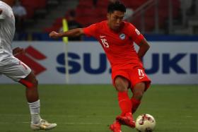 Song Ui-young had an impressive competitive debut for Singapore against Myanmar. 
