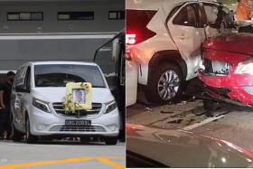 Mr Kenn Wong was the sole victim of a multi-vehicle accident in Tampines on Dec 23, 2021.