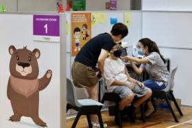 The vaccination exercise for children aged between five and 11 started on Dec 27.