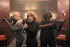 (From left) Diane Kruger, Jessica Chastain and Lupita Nyong&#039;o play members of a female spy team in espionage thriller The 355. 