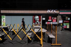 KFC management had allegedly failed to take steps to ensure the four customers dined in groups of no more than two individuals.