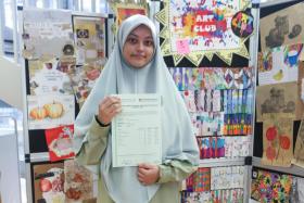 Mishel Maryam Nasir was the top scorer among the 275 madrasah students who sat the O-level exams in 2021.