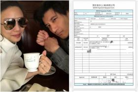 Wang Leehom&#039;s ex-wife posted copies of payment request forms used by Wang&#039;s company to hire a troll army.