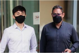 Soh Rui Yong (left) is alleging that Malik Aljunied made defamatory comments in a Facebook post in August 2019.