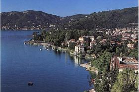 The body of the 70-year-old was found in her cottage near picturesque Lake Como in northern Italy.