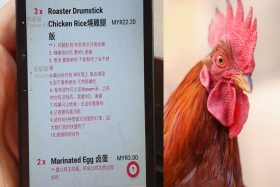 Customer in M'sia sends most 'entitled' food order ever, including a request for 'rooster eggs'