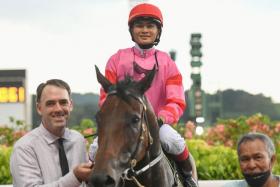 Apprentice Akmazani Mazuki rode his 10th winner on the Shane Baertschiger-trained Galaxy Star on Saturday. He can now claim only 3kg, a drop of 1kg.