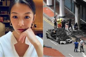 Ms Raybe Oh has again become the target of online vitriol after the coroner’s inquiry on June 9, 2022, into the accident. PHOTOS: RAYBEOHHHH / INSTAGRAM, ST FILE