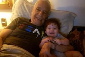 83-year-old cancer survivor records messages for his infant son to get in the future