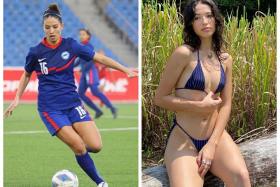 National footballer and model Lila Tan may look poised on the outside, but the second runner-up for Miss Universe Singapore 2021 once struggled with her own body image before deciding she would define confidence on her own terms.