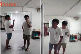 2 men who posed as 'student volunteers' in Hougang are Navy regulars, police looking into matter