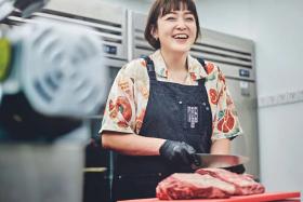 Korean butcher says her job needs 'refinement and delicateness'