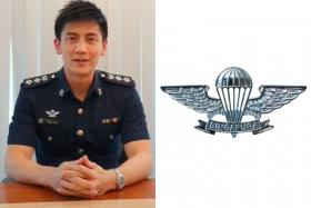 Singapore's 'yan dao policeman' isn't just a symbol of anti-theft, he's trained to jump out planes too