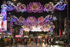 Retailers have seen booming business in the two weeks leading up to Deepavali. 
