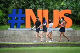 A spokesman for NUS said the numbers are back to pre-pandemic levels after Covid-19 travel curbs were eased. 
