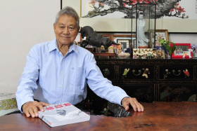 A 2015 file photo of former senior parliamentary secretary Chan Chee Seng, who died on Saturday. 
