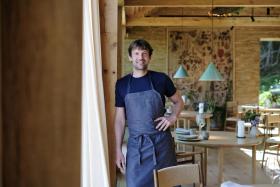 Rene Redzepi, chef and co-owner of the world class Danish restaurant Noma poses for a photo in Copenhagen.